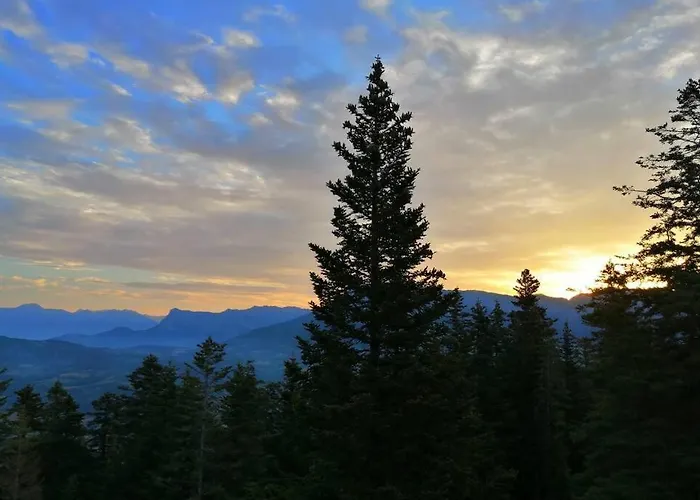 Dans Station De Aux Pieds Des Pistes