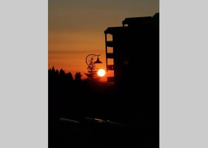 Dans Station De Aux Pieds Des Pistes